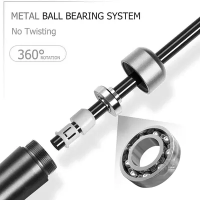 Breaks down the internal components and mechanism of the ball bearing system to demonstrate the quality construction and explain how the 360° rotation feature works without twisting. Highlights the…