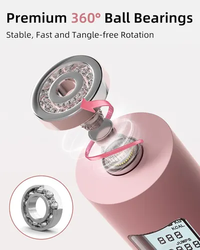 This image breaks down the internal structure of the product to show the premium 360° ball bearing mechanism, reassuring shoppers of the quality engineering that enables stable, fast, and…