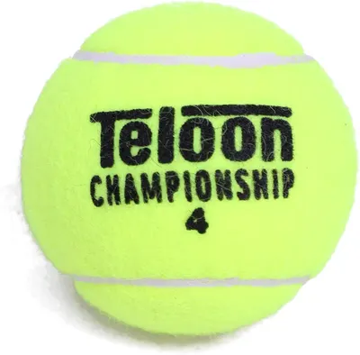 Provides a clean, catalog-style view of the tennis ball product showing the brand logo and product line clearly on a white background.