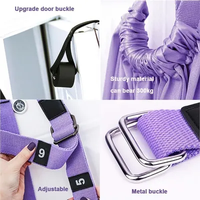 Showcases multiple distinct product features in a segmented layout to communicate durability, adjustability, and quality construction to reassure shoppers of the product's versatility and strength.