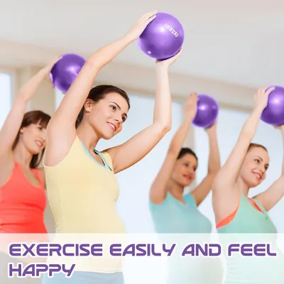 Shows the product being used in a real-world fitness class setting to help shoppers visualize themselves using the product in a group exercise environment.