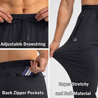 Showcases three distinct product benefits in a segmented layout to communicate versatility, security, and comfort features of the athletic shorts.