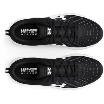 Provides a clean, catalog-style view of the shoes from above on a white background, allowing shoppers to see the product design, branding, and overall appearance without distractions.