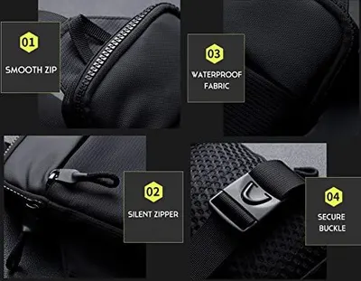 Breaks down the key physical components and construction features of the bag to reassure shoppers about build quality and functional design details.