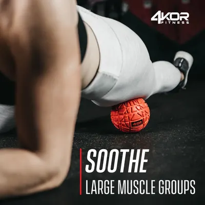 Demonstrates the product's ability to soothe large muscle groups, positioning it as an effective recovery tool for post-workout muscle relief.