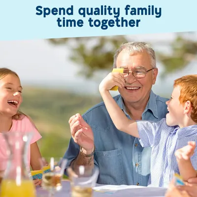 Communicates the emotional benefit of bringing families together for quality time, positioning the product as a facilitator of meaningful family moments and connection.