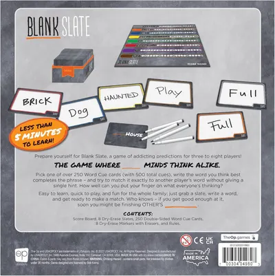 Shows all the components included in the game package to help shoppers understand what they receive and how the game is played.