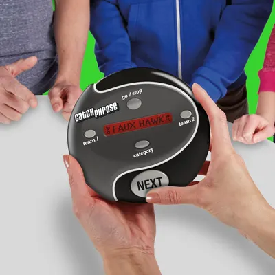 Shows the physical components and interface of the game device, helping shoppers understand how the product is operated and what controls are available.