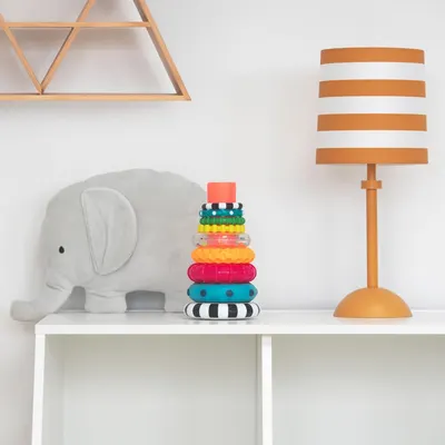Showcases the product in a real-world nursery or children's room environment to help shoppers visualize how it fits into their home decor and lifestyle.