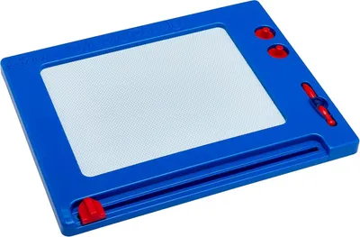 Provides a clear, unobstructed view of the magnetic drawing board product on a white background for catalog-style presentation.