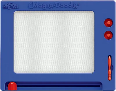 Displays the Magna-Doodle drawing toy in a clean, catalog-style presentation to show the product's physical appearance and design without distractions.