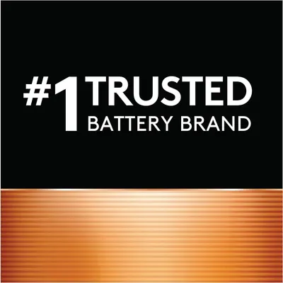Communicates brand authority and market leadership to build trust and credibility with shoppers by positioning the brand as the number one trusted choice in batteries.