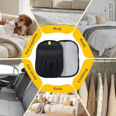 Demonstrates the product's versatility by showing it can be used in multiple environments and surfaces throughout the home and car, reassuring shoppers of its wide-ranging utility.