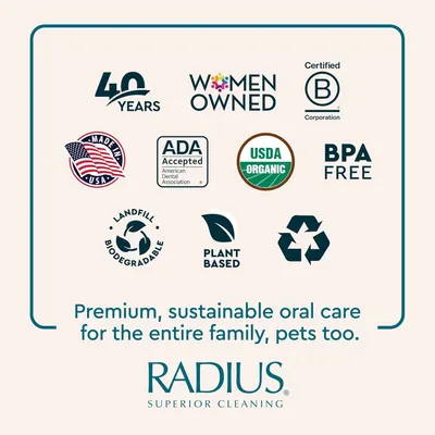 Communicates the brand's commitment to safety and environmental responsibility through multiple certifications and eco-friendly attributes, reassuring shoppers that the product is safe, sustainable,…