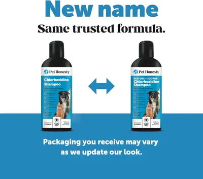 Communicates to shoppers that the product has a new name and updated packaging, but the trusted formula remains the same, providing reassurance during the brand transition.