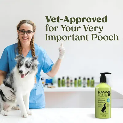 Communicates professional veterinary approval to build trust and credibility with pet owners, reassuring them that the product is safe and recommended by experts.