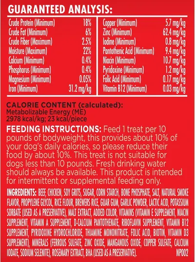 Provides comprehensive nutritional and feeding information to reassure shoppers about the product's quality, composition, and proper usage guidelines.