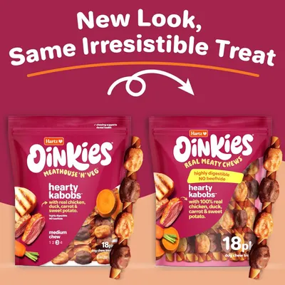 Communicates that the product has updated packaging while reassuring customers that the product formula and quality remain the same. Shows both old and new packaging side-by-side to help shoppers…