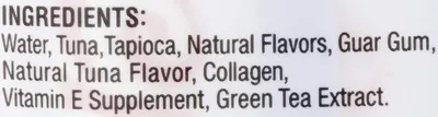 Communicates transparency by showing the complete list of ingredients in the product, reassuring shoppers about what they're feeding their pet.