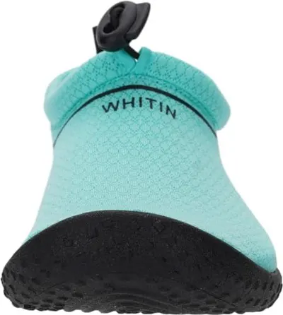 Provides a clean, catalog-style view of the water shoe product to show its design, color, and construction without distractions.