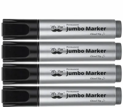Displays the product clearly on a white background for catalog-style viewing, allowing shoppers to see the exact appearance and branding of the markers.