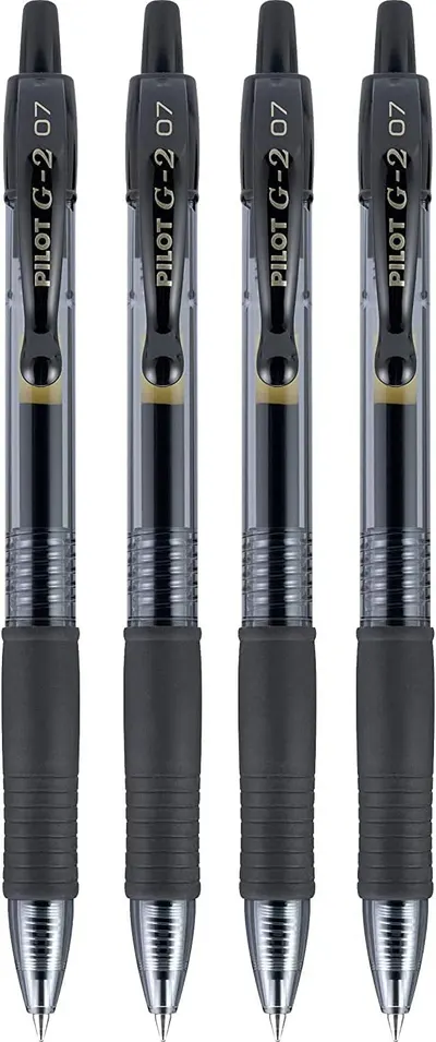 Displays the product clearly on a white background to show the physical appearance and design of the pens without distractions.