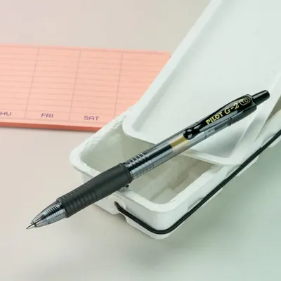 Shows the pen in a natural office or desk environment to help shoppers visualize the product in everyday use.