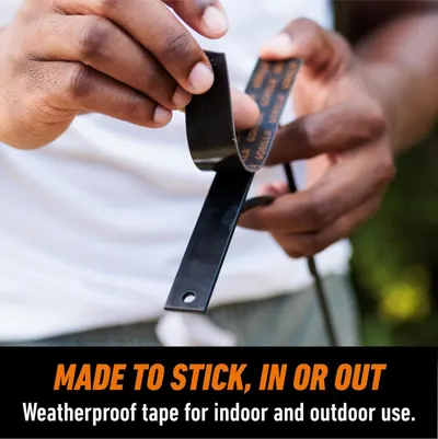 Demonstrates the product's versatility by showing it can be used in multiple environments—both indoors and outdoors—reassuring shoppers of its weatherproof capability. Highlights the weatherproof…