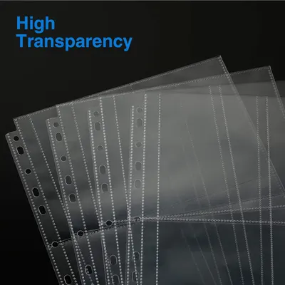 Communicates the product's high transparency feature, reassuring shoppers that the material is clear and allows visibility of contents.