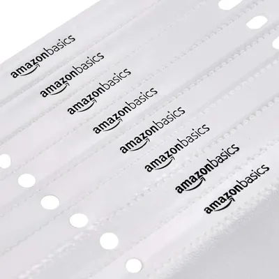 Displays the product in a clean, catalog-style format on a white background to show the AmazonBasics branding and product appearance without distractions.