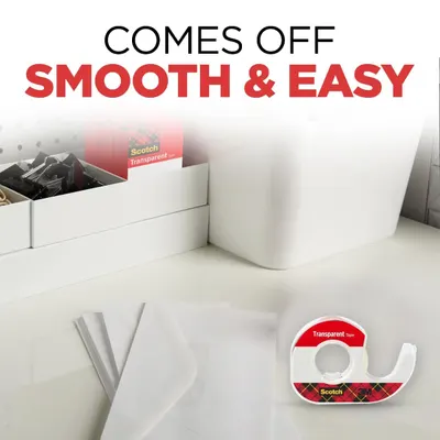 Communicates that the tape dispenses smoothly and easily, reassuring shoppers that the product is convenient and frustration-free to use.