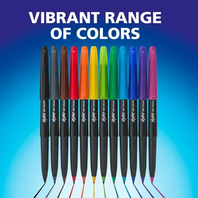 Showcases the brand's full range of marker colors available, helping shoppers understand the variety and options within the product line.