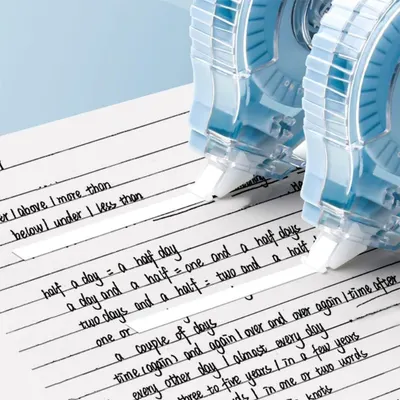 Demonstrates the product's ability to help users practice handwriting by showing a robot or mechanical device writing on lined paper, emphasizing its educational or practice functionality.