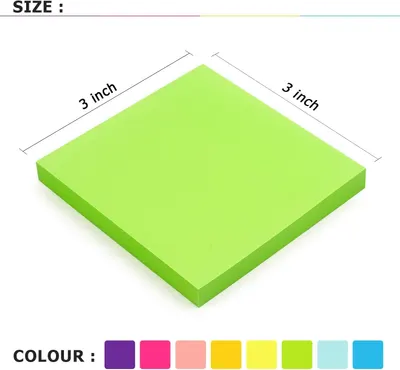 Communicates the exact physical size of the product (3 inch x 3 inch) to help shoppers understand how large or small the item is before purchase.