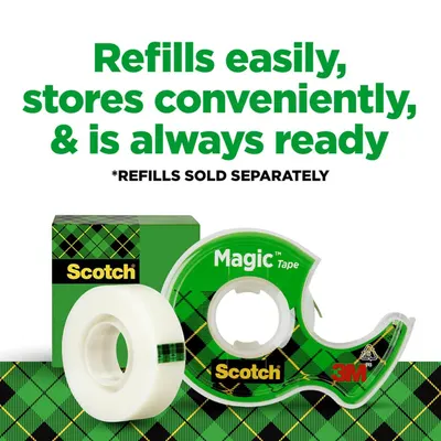 Communicates that the product is easy to refill, stores conveniently, and is always ready for use, emphasizing convenience and practicality for the shopper.