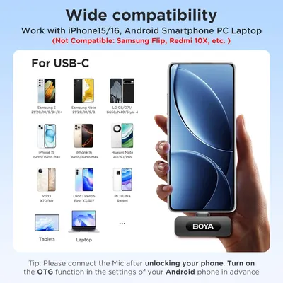 Demonstrates the product's compatibility with a wide range of devices including iPhone 15/16, Android smartphones, tablets, and laptops to reassure shoppers it will work with their specific device.