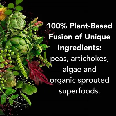 Communicates that the product is made from natural, plant-based, and organic ingredients to appeal to health-conscious and environmentally aware shoppers. Highlights the unique plant-based…