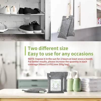 Demonstrates the product's versatility by showing it can be used in multiple locations and scenarios (shoe storage, closet hanging, bathroom/countertop), reassuring shoppers of its broad…