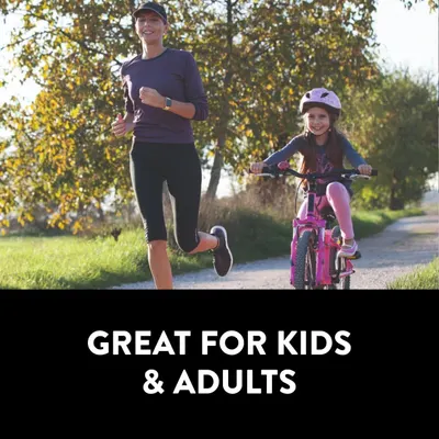 Communicates that the product is versatile and appropriate for both children and adults, emphasizing its broad appeal and family-friendly nature.