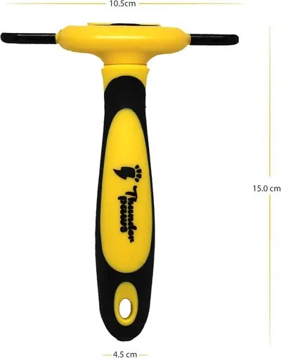Shows the exact physical dimensions of the product (10.5cm width, 15.0cm height, 4.5cm depth) to help shoppers understand the size and scale of the tool before purchasing.