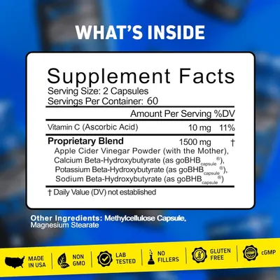 Provides transparency by showing the complete supplement facts panel, ingredient breakdown, and dosage information to help shoppers understand what's inside the product.