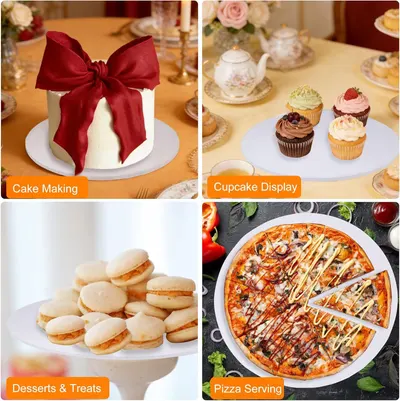 Demonstrates multiple use cases for the product across different food presentation scenarios to show versatility and broad applicability.