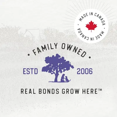 Communicates the brand's heritage and values as a family-owned Canadian business established in 2006, building trust and emotional connection with shoppers.