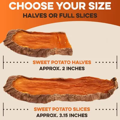Helps customers choose between two product size options by showing the physical difference and dimensions of halves versus full slices. Provides exact size measurements for each product variant to…
