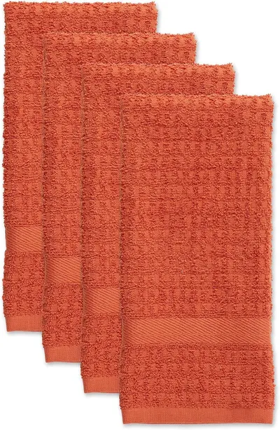 Shows the product in a clean, catalog-style presentation on a white background to give shoppers a clear view of the towels and their texture.