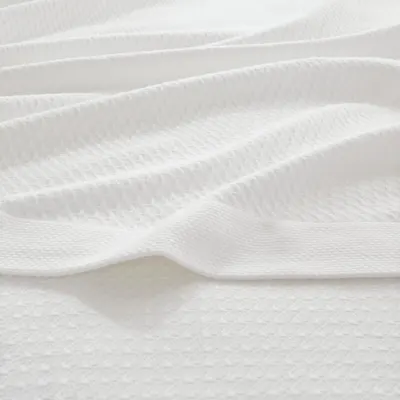 Provides a clean, detailed view of the blanket's texture and weave on a white background.