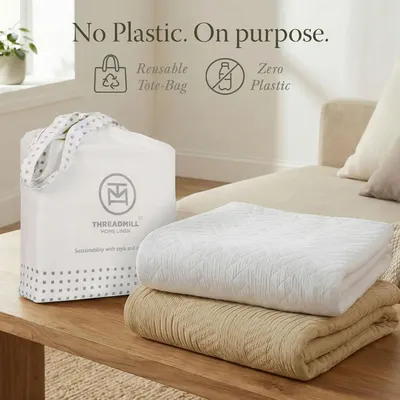 Emphasizes the brand's commitment to environmental responsibility by highlighting plastic-free, sustainable packaging. Communicates the environmental benefit…