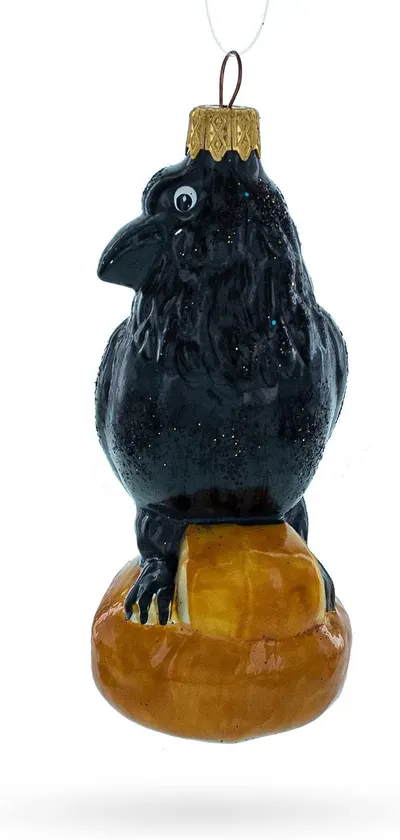 Clean white background product shot showing the front view of the ornament for catalog-style viewing.