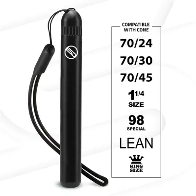 Shows the multiple cone sizes and types the product is compatible with (70/24, 70/30, 70/45, 1 1/4 size, 98 special, LEAN, KING SIZE) to reassure shoppers of…