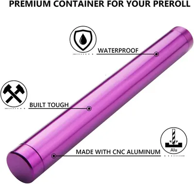 Highlights the physical construction and material features of the container, showing it is waterproof, durable, and made from premium CNC aluminum.…